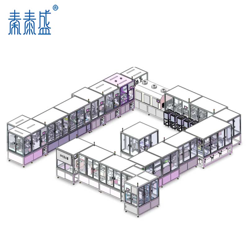 秦泰盛非標自動化定制設備液壓電磁閥芯自動裝配生產線